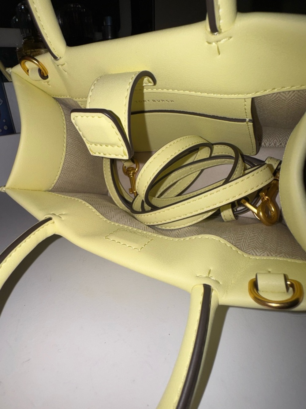 Tory Burch Ella Bio Mini Tote - Picture 7 of 9
